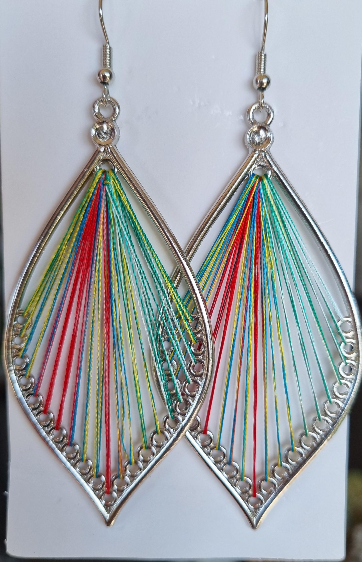 Plant Earrings - Multicolor Leaves