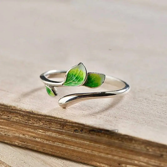 Leaf Ring - Green