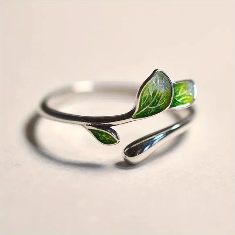 Leaf Ring - Green