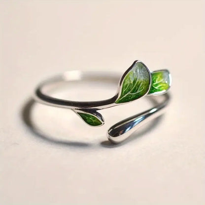 Leaf Ring - Green