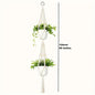 Macramé Plant Hanger - Double Drop