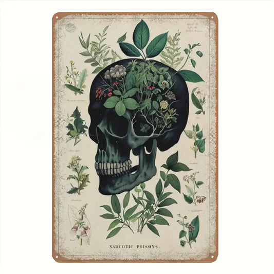 Poisons Metal Sign