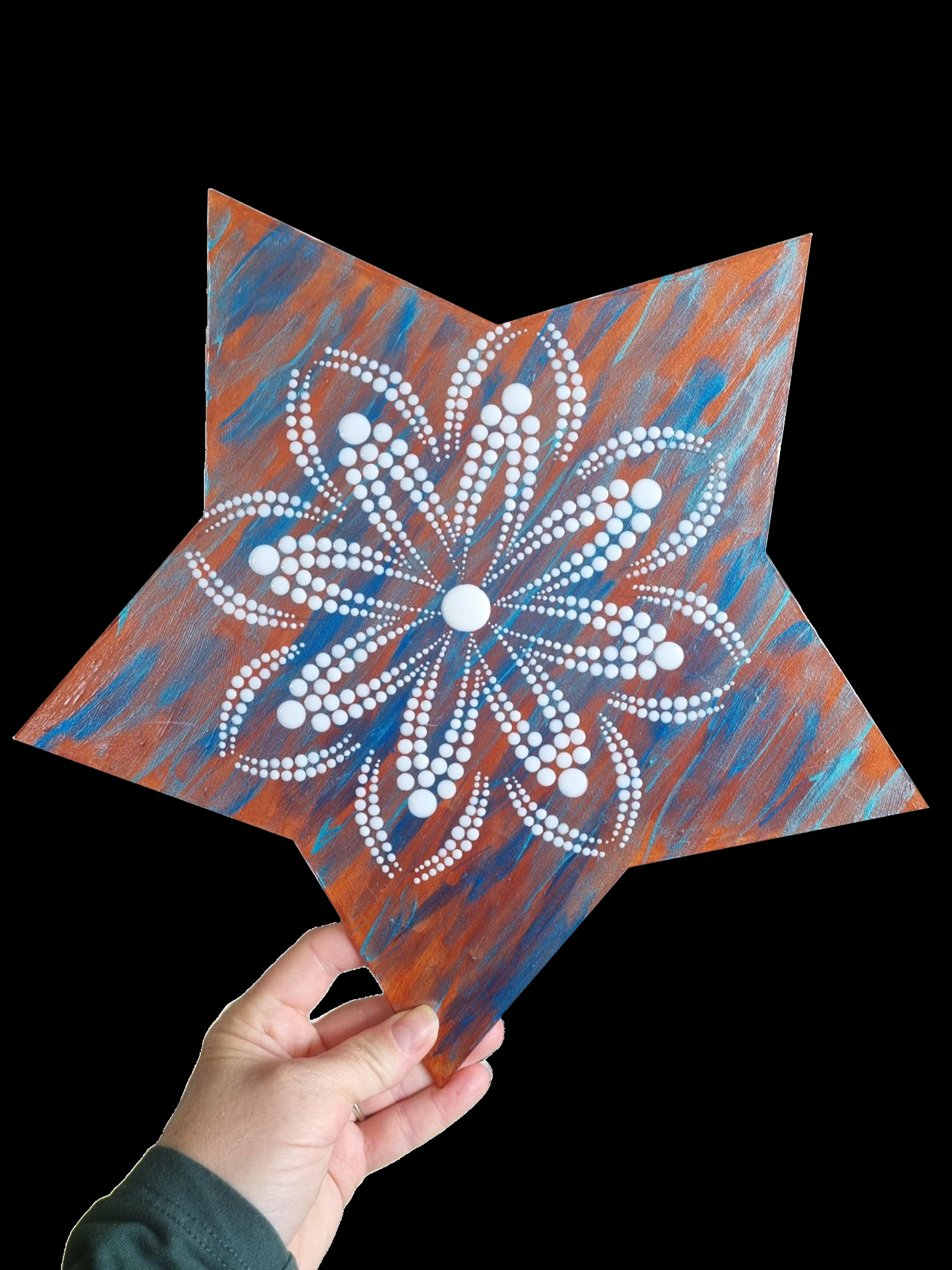 Mandala Art - Star Flower