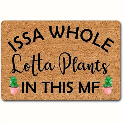 plant rug
